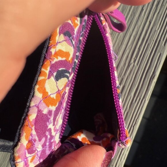 Vera Bradley “Stained Glass Medallion” Zip Around Wallet w/Coin Purse (EUC) - Picture 10 of 13